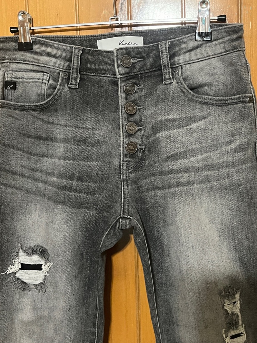 KanCan Janis High Rise Slim Straight Leg Jeans - Picture 7 of 10